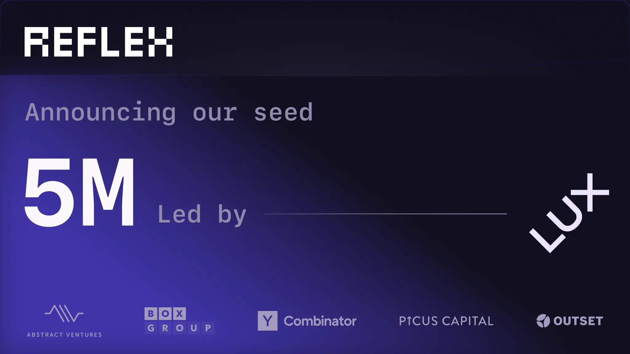 Image for blog post: Announcing our Seed Round